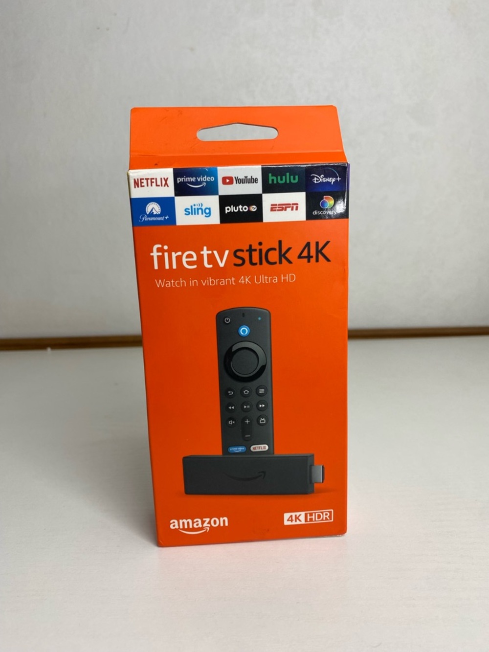 NIB Amazon Fire8964 TV Stick 4K Streaming w/Alexa Voice Remote 3rd Gen